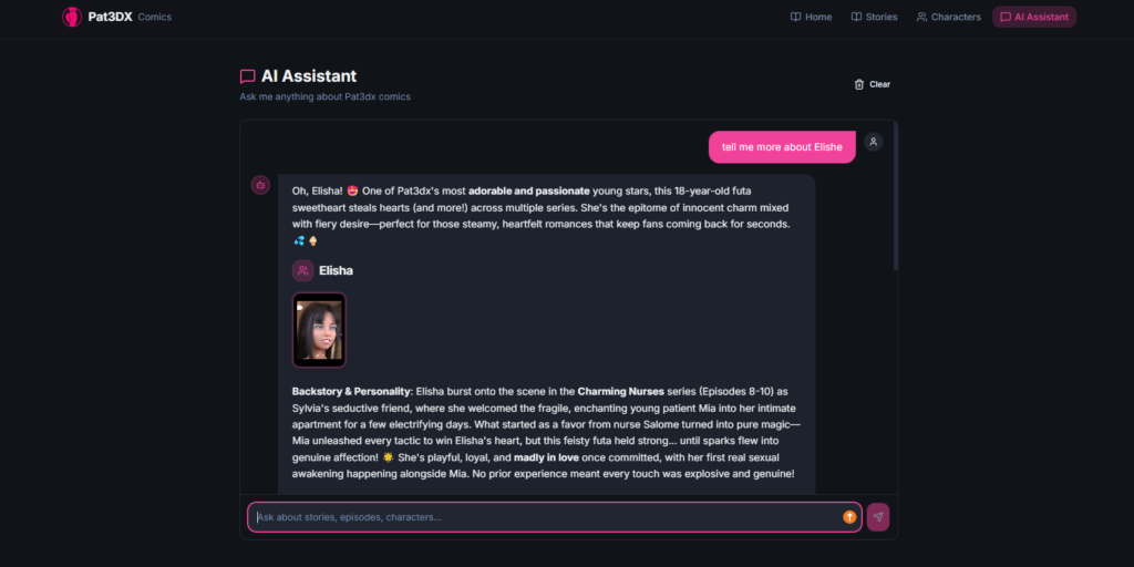 Pat3dx App AI Assistant